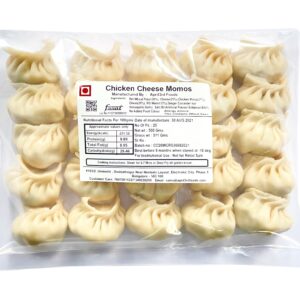 A3 Chicken Cheese Momos (500GMS/25 PCS)