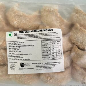 A3 Mix Veg Kurkure Momos  (500 GMS/16 PCS)