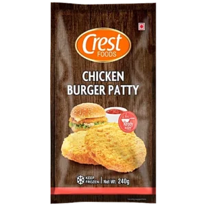 CREST Chicken Burger Patty (1 KG/20 PCS)
