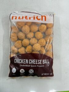NUTRICH Chicken Cheese Ball (1 KG/40-44 PCS)