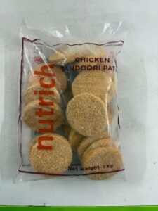 NUTRICH Chicken Tandoori Patty (1 KG/20 PCS)