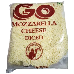 GO Mozarela Cheese Diced (2 KG)