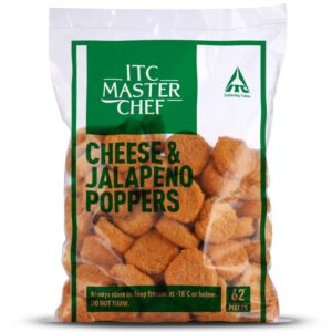 ITC Cheese Jalapeno Poppers (1 KG/62 PCS)